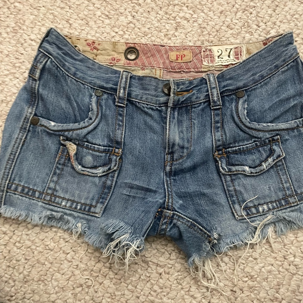 Free people demin shorts
